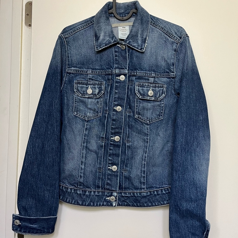 Vince Camuto Womens  Jean Jacket